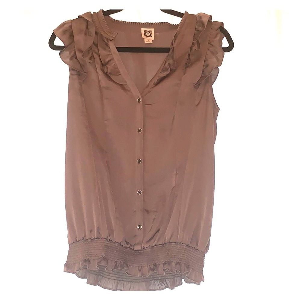 Anne Klein Sleeveless Blouse, size small